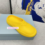 women men slippers Thick bottom mules flats shoes fashion high quality 35-45 2022new