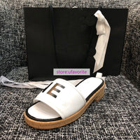 Thick bottom slope heel slippers lamb leather classic women 35-40 top quality 2022